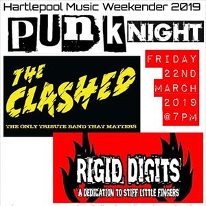 PUNK Night feat. THE CLASHED & RIGID DIGITS PUNK Night feat. THE CLASHED & RIGID DIGITS