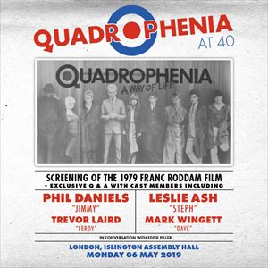 QUADROPHENIA - film + Q & A with cast members QUADROPHENIA - film + Q & A with cast members