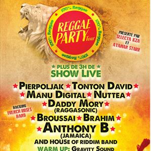REGGAE PARTY TOUR REGGAE PARTY TOUR