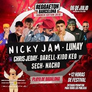 Reggaeton Barcelona Summer Edition 2019 Reggaeton Barcelona Summer Edition 2019