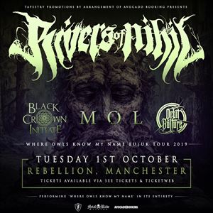 Rivers Of Nihil - Manchester. Rivers Of Nihil - Manchester.