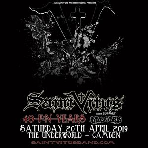 SAINT VITUS - 40 F'N YEARS w/ DOPELORD SAINT VITUS - 40 F'N YEARS w/ DOPELORD