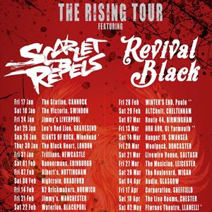 Scarlet Rebels + Revival Black Scarlet Rebels + Revival Black