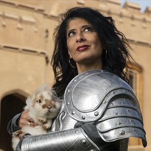 Shappi Khorsandi: Skittish Warrior Shappi Khorsandi: Skittish Warrior