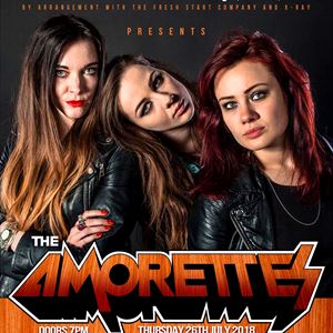 The Amorettes, Tequila Mockingbyrd & Gorilla Riot The Amorettes, Tequila Mockingbyrd & Gorilla Riot