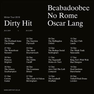 Dirty Hit Tour - Beabadoobee + No Rome Dirty Hit Tour - Beabadoobee + No Rome