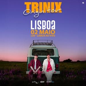 Cartel oficial del evento TRINIX - Origin Tour