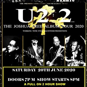 U2-2 THE JOSHUA TREE TOUR 2020 U2-2 THE JOSHUA TREE TOUR 2020
