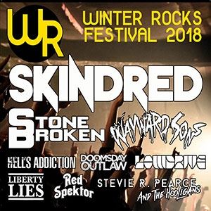 Winter Rocks Festival 2018 featuring Skindred Winter Rocks Festival 2018 featuring Skindred