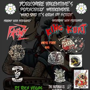 Yorkshire Valentines' PSYCHOBILLY Weekend Yorkshire Valentines' PSYCHOBILLY Weekend