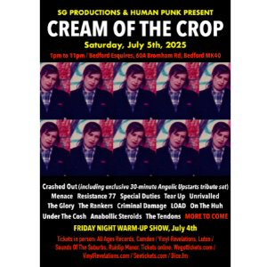 Cream Of The Crop – Punk & Oi alldayer