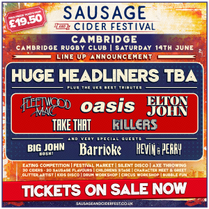 Sausage and Cider Festival – Cambridge