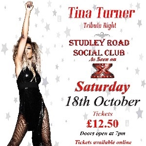 Tina Turner Tribute Night – Redditch