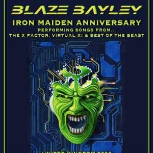 BLAZE BAYLEY - IRON MAIDEN ANNIVESARY TOUR