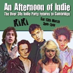 AN AFTERNOON OF INDIE CAMBRIDGE (OVER 30S ONLY)