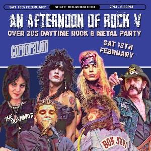AN AFTERNOON OF ROCK SHEFFIELD (OVER 30S ONLY)