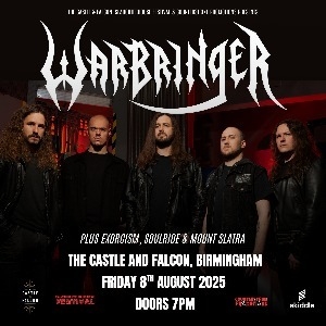 Warbringer plus Exorcism, Soulride & Mount Slatra