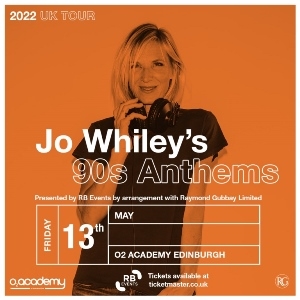 Jo Whiley's 90s Anthems at O2 Academy Edinburgh