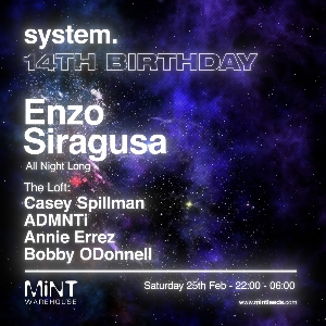 system. presents Enzo Siragusa + more system. presents Enzo Siragusa + more