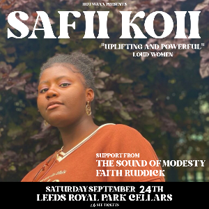 Safii Koii at Royal Park Leeds Safii Koii at Royal Park Leeds