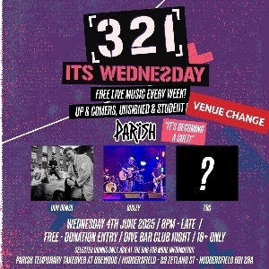 3-2-1 Weds feat Don Gonzo + Bisley
