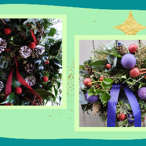 Christmas wreath-making workshop