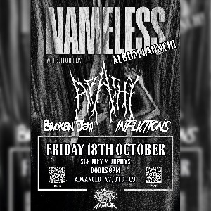 Nameless Album Launch! With Support!