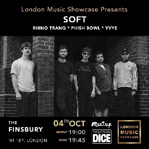 SOFT Gig & Drinks @The Finsbury - Free Entry