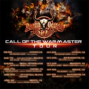 CALL OF THE WARMASTER TOUR, THE GRYPHON, BRISTOL