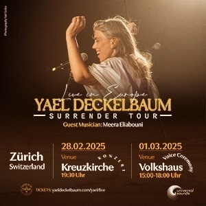 Yael Deckelbaum - Surrender Tour