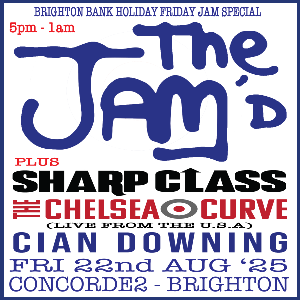 The Jam'd + 3 top supports The Jam'd + 3 top supports