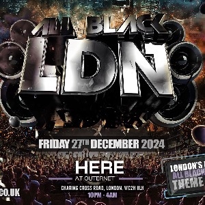 All Black London - Biggest All Black Dressed Party