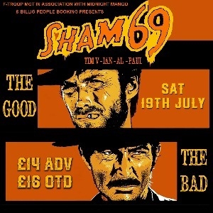 SHAM 69 - New Date!
