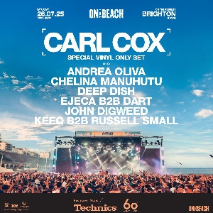 On The Beach 2025 - Carl Cox On The Beach 2025 - Carl Cox