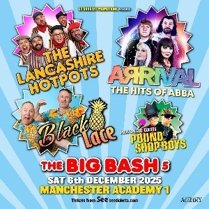 Lancashire Hotpots + Arrival (ABBA) + Black Lace