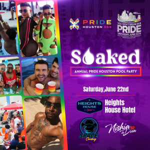 2024 Soaked Pool Party | Houston Pride