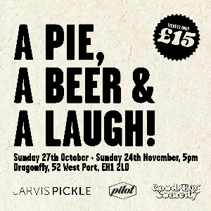 A PIE, A BEER & A LAUGH