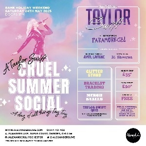 A TAYLOR SWIFT 'CRUEL SUMMER SOCIAL'