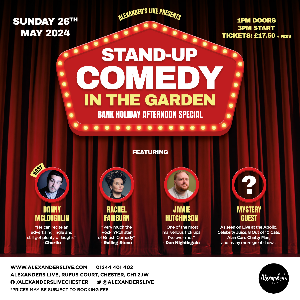 Afternoon Special Stand-Up Comedy in the Garden