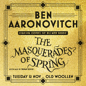 AN EVENING WITH BEN AARONOVITCH