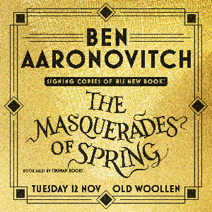 An Evening With Ben Aaronovitch