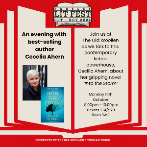 An evening with best-selling author Cecelia Ahern