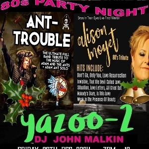 ANT TROUBLE  ADAM ANT TRIBUTE & YAZOO 2 TRIBUTE