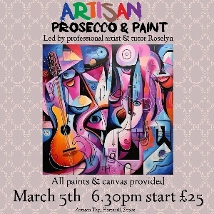 Artisan Prosecco & Paint