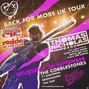 BACK FOR MORE UK TOUR - The Cobblestones (Bridgwater)