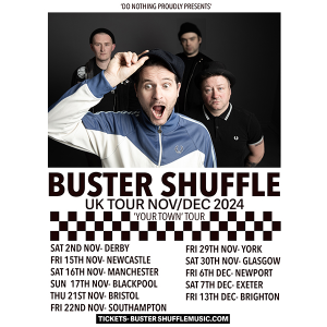 Buster Shuffle- LIVE IN GLASGOW @ Audio