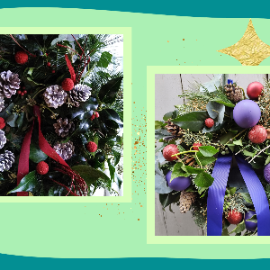 Christmas wreath-making workshop