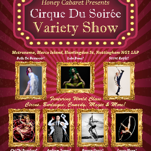 Cirque Du Soiree Variety Show 28th April