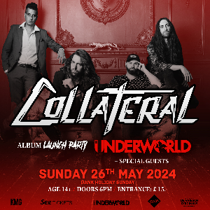 COLLATERAL - Album launch party at The Underground