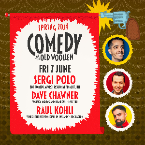 Comedy at The Old Woollen - 7 Jun